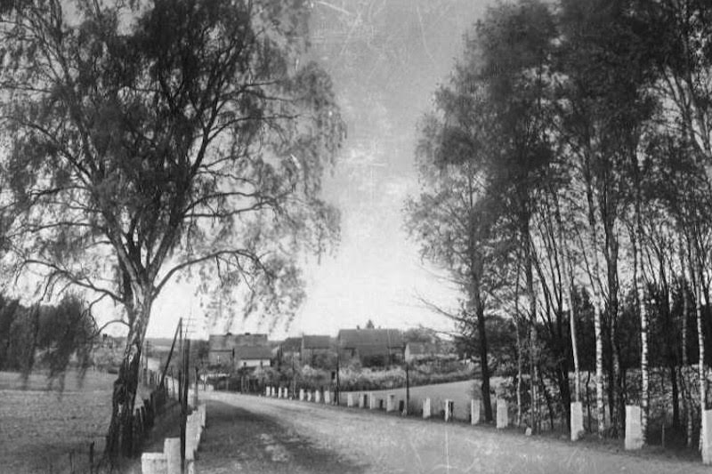 Historische Aufnahme des Dorfpanorama Steinförde | Archiv Stadt Fürstenberg/Havel